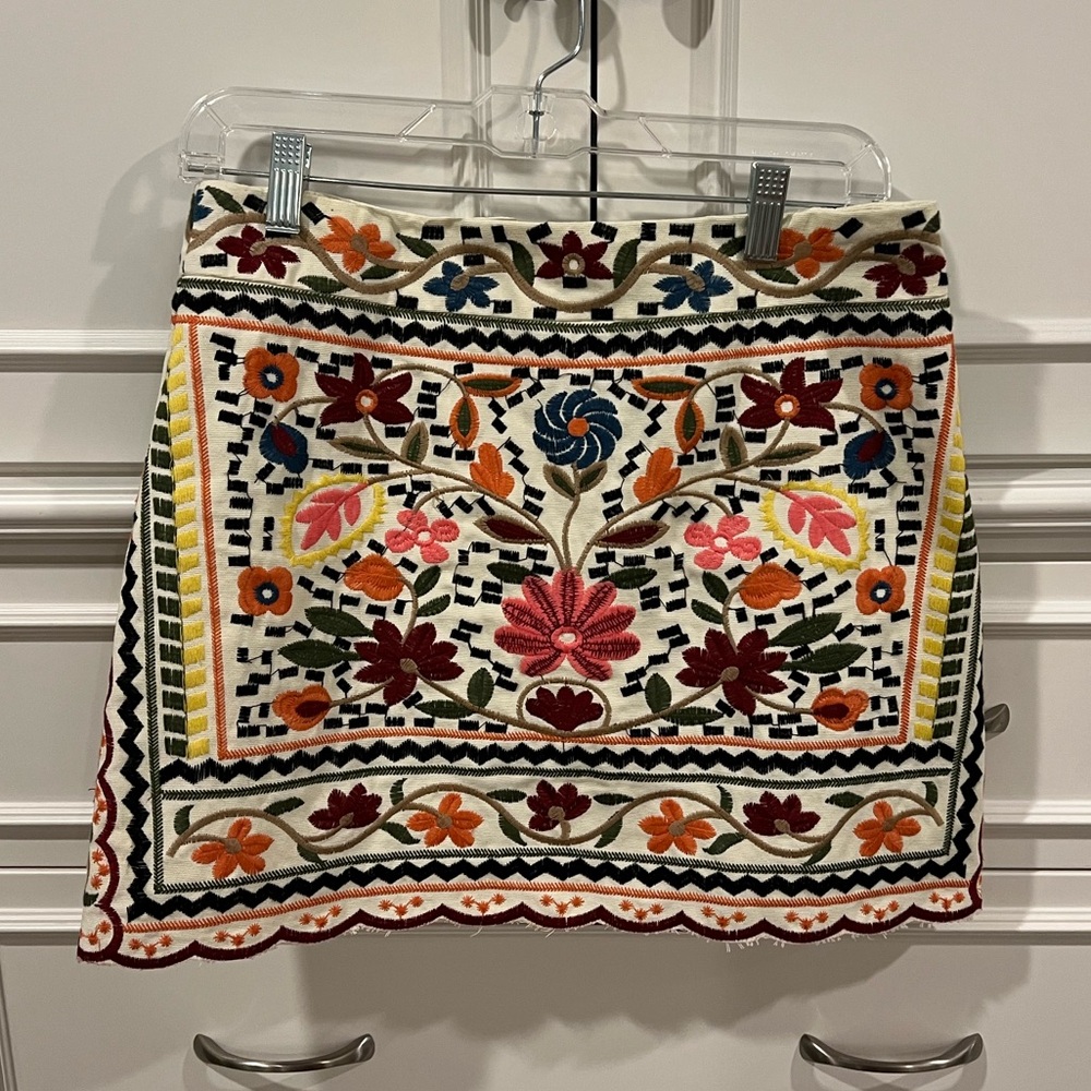 Embroidered Skirt